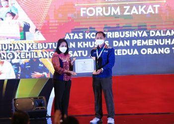 Menteri PPPA Beri Penghargaan Bidang Khusus Perlindungan Anak untuk Lembaga Zakat Anggota FOZ