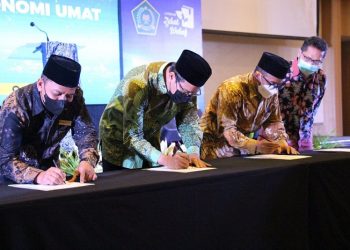 Tampilkan Produk di Acara Launching Inkubasi Wakaf Produktif KUA