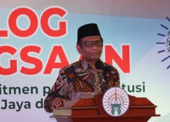 Hadiri Dialog Kebangsaan Wahdah Islamiyah, Mahfud MD: Ormas Islam Adalah Aset Nasional