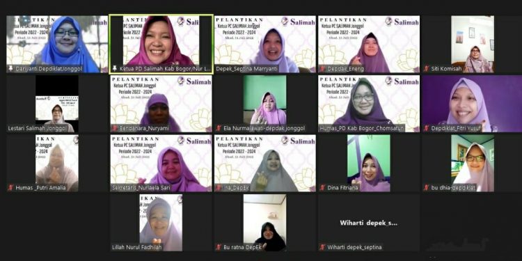 Salimah Kabupaten Bogor Lantik Pengurus Baru