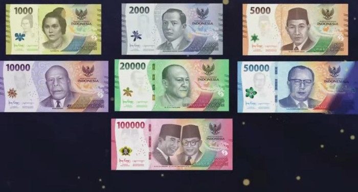 Bank Indonesia dan Kementerian Luncurkan Uang Kertas Baru
