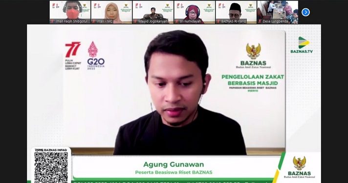Paparan Hasil Riset Pengelolaan Zakat Masjid Oleh Peserta Beasiswa BAZNAS