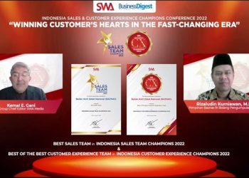 BAZNAS Raih Penghargaan dari Majalah SWA dan Business Digest