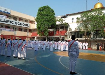 Jakarta Islamic School Gelar Upacara HUT RI Ke-77
