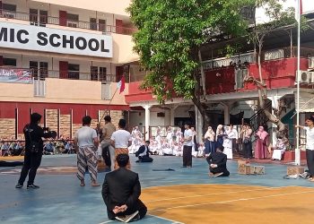 Pertunjukan Drama Kolosal oleh Siswa Jakarta Islamic School untuk Peringati HUT RI ke-77