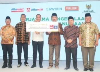Alfa Group dan BAZNAS Bekerjasama Kelola Sedekah Konsumen 