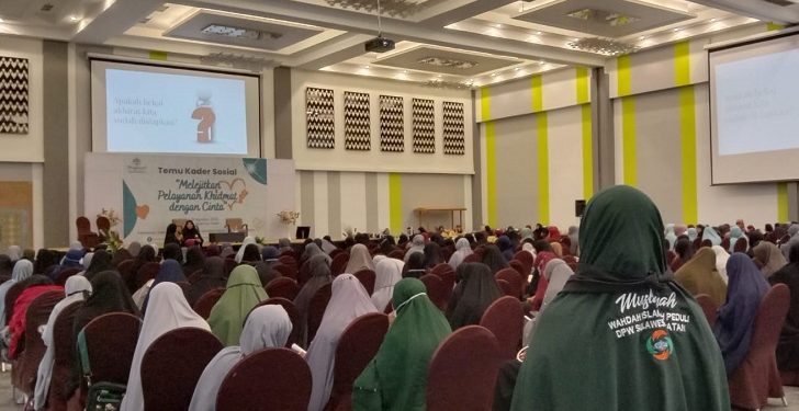 Dramatis, Temu Kader Sosial Muslimah Wahdah Sulsel Berurai Air Mata