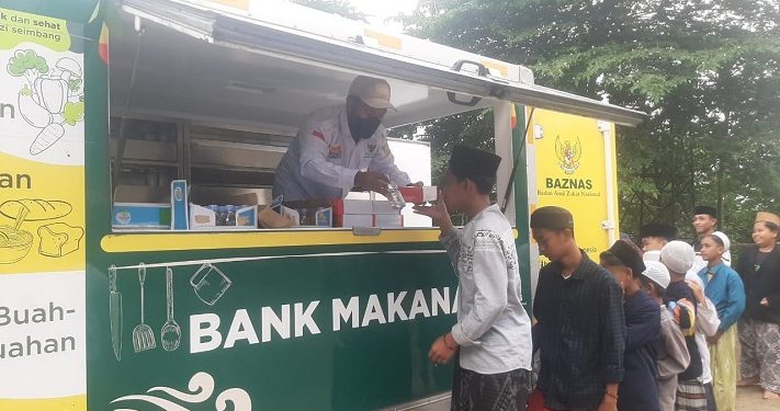 BAZNAS Mendistribusikan Makanan Siap Saji di Bogor