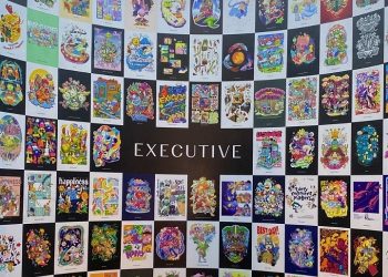 T-shirt Pop Art dari Seniman Muda Tampil di Produk Executive