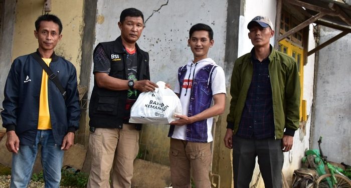 BSI Maslahat dan BSI Beri Bantuan ke Warga Terdampak Bencana Tanah Bergerak di Bogor