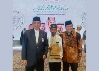 Pemuda 13 tahun asal Langkat juara musabaqah hifzil qur`an tingkat internasional