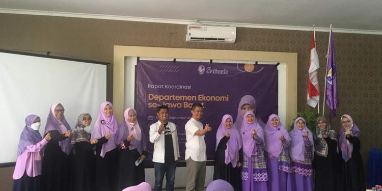 Salimah Kabupaten Bogor Hadiri Rapat Koordinasi Departemen Ekonomi se-Jawa Barat