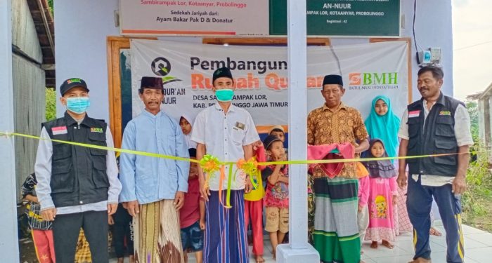 Laznas BMH Realisasikan 35 Rumah Qur'an di Jawa Timur
