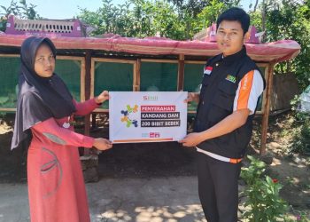 Laznas BMH Serahkan Bantuan 200 Bibit Bebek