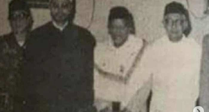 Foto Kebersamaan Syaikh Yusuf Al-Qaradhawi, M. Natsir dan Buya Hamka