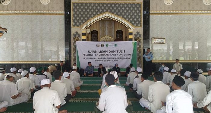 Usai 6 Bulan Jalani Pendidikan, 50 Warga Binaan Lapas Ikuti Ujian Kader Dai