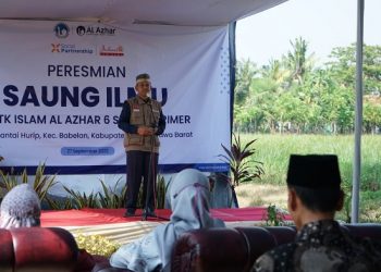 Dukung Kemandirian Desa dengan Menghadirkan Saung Ilmu di Desa Pantai Hurip