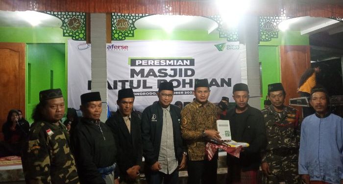 Bedah Surau, Masjid Baitul Rohman yang Ada di Pelosok Hutan Ponorogo Diresmikan