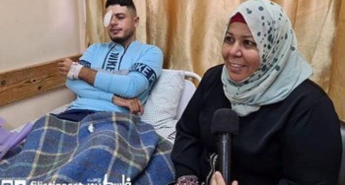 Transplantasi kornea di gaza