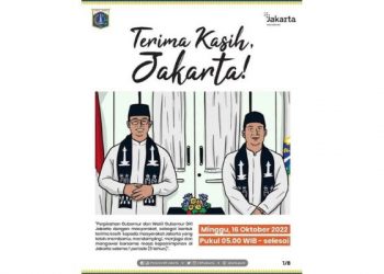 Hari Terakhir Anies Baswedan Menjabat, Acara Terima Kasih Jakarta Diadakan sebagai Kado Perpisahan