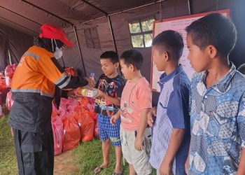 BAZNAS Salurkan Makanan Siap Saji untuk Korban Gempa Tapanuli Utara