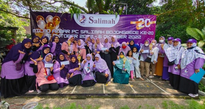 Ratusan Warga Hadiri Perayaan Milad Salimah Bojonggede