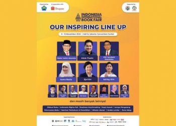Jadwal acara Indonesia International book fair 2022
