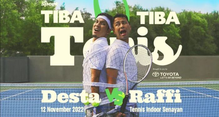 Tiba-Tiba tenis vindes gairahkan olahraga tenis di Indonesia