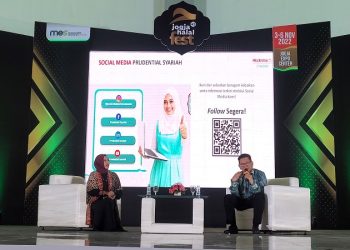 Dukung Gaya Hidup Halal, Prudential Syariah Gelar Kegiatan Literasi dan Inklusi di JHF 2022