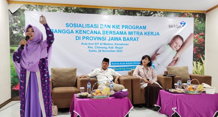 Serius Tangani Stunting, Salimah Kabupaten Bogor Beri Edukasi Program Bangga Kencana bersama BKKBN