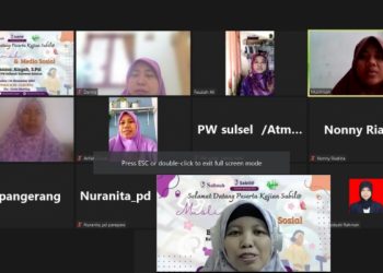 Ketua PW Salimah Sulsel Aisyah Ilyas Bagikan 10 Tips Cara Bijak Bermedia Sosial