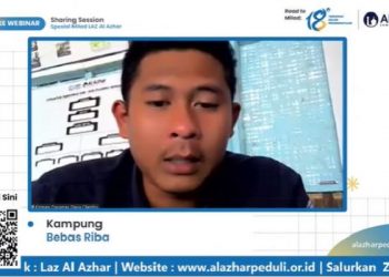 LAZ Al Azhar Gelar Webinar Tips Mendukung Kesejahteraan Masyarakat Desa dan Terbebas Riba