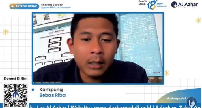 LAZ Al Azhar Gelar Webinar Tips Mendukung Kesejahteraan Masyarakat Desa dan Terbebas Riba