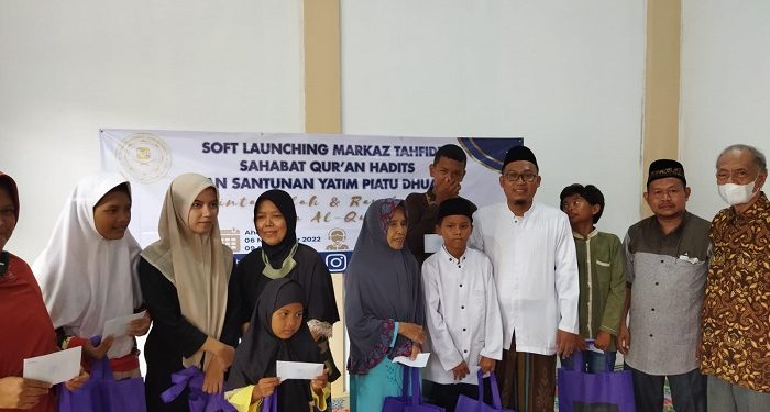 Soft Launching Markaz Tahfizh Sahabat Quran Hadits Untuk Yatim Dhuafa Warga Bekasi