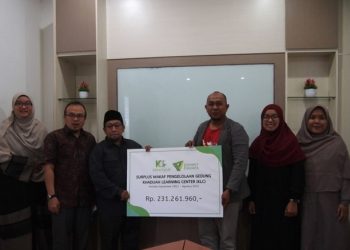 Khadijah Learning Center Serahkan Surplus Wakaf Produktif