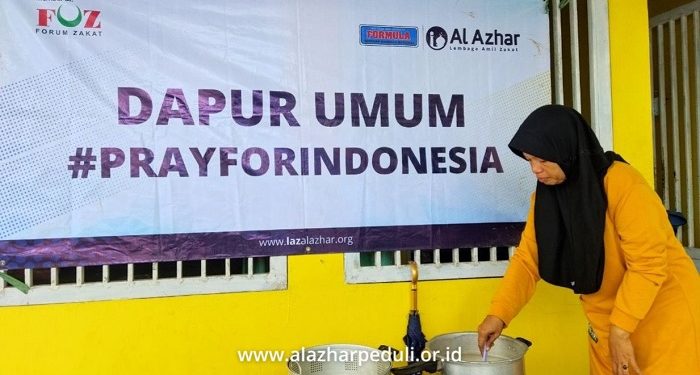 Tim Formula Tanggap Bencana LAZ Al Azhar Terjun Bantu Penyintas Gempa di Cianjur