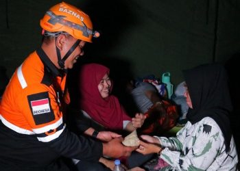 Penuhi Kebutuhan Gizi Korban Gempa, BAZNAS Salurkan Makanan Siap Saji