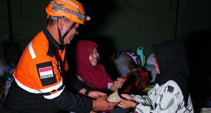 Penuhi Kebutuhan Gizi Korban Gempa, BAZNAS Salurkan Makanan Siap Saji