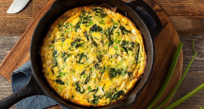 Resep Omelet Bayam Enak dan Praktis