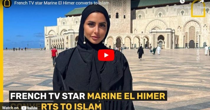 Bintang TV Prancis Marine El Himer Masuk Islam