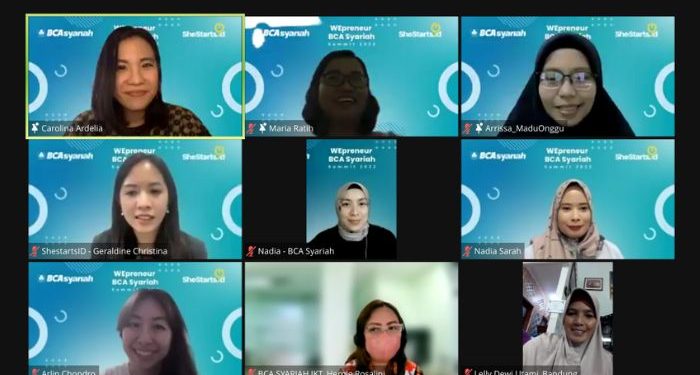 Ungkap Besarnya Pengaruh UMKM Perempuan terhadap Perubahan, BCA Syariah Selenggarakan WEpreneur Summit 2022