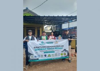 Penuhi Kebutuhan Korban Gempa Cianjur, Qudwah Indonesia Salurkan Bantuan kepada 555 Warga