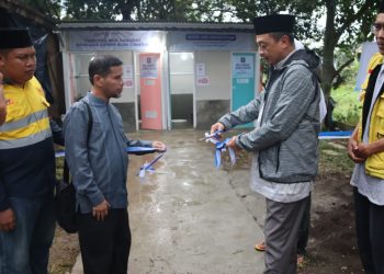 Laznas AQL Bangun MCK Darurat Bantu Penyintas Bencana Cianjur