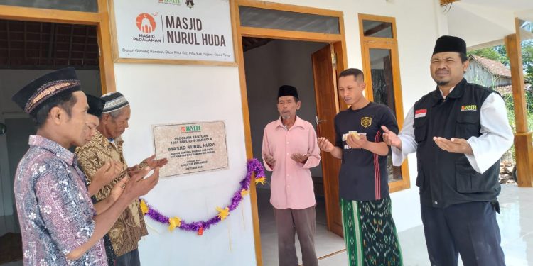 Laznas BMH Jatim Bangun 16 Masjid Sepanjang Tahun 2022