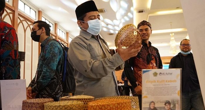 Peci Anyaman Kampung Zakat Desa Ciladaeun