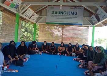 Petugas Puskesmas Pakisjaya Manfaatkan Saung Ilmu Desa Energi untuk Kegiatan P4K