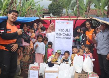 CHUBB Bersama Rumah Zakat Menyalurkan Bantuan Kepada Korban Gempa Bumi di Cianjur