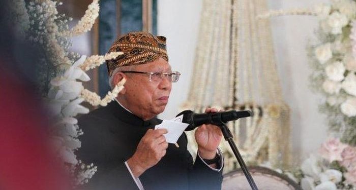 Hadiri Akad Nikah Kaesang Pangarep, Wapres Ma’ruf Amin Sampaikan Nasihat Pernikahan
