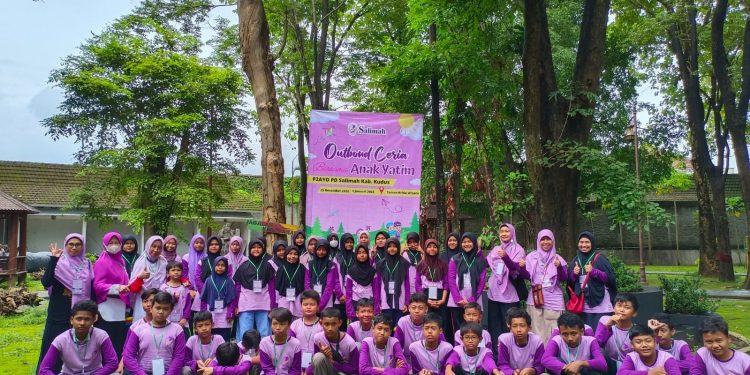 Salimah Kudus Adakan Outbond Ceria Bersama Yatim dan Dhuafa