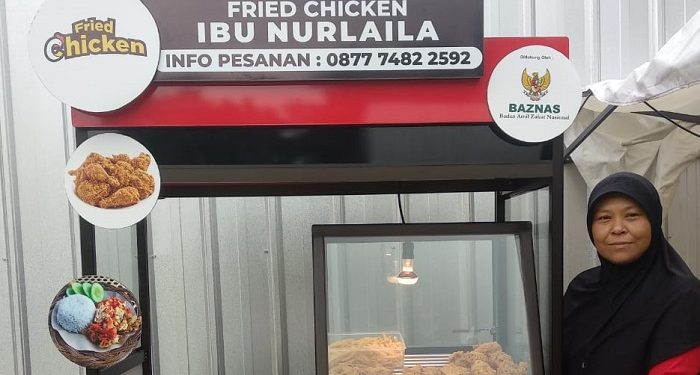 Nurlaila Raih Peningkatan Omzet Usaha Setelah Mendapat Bantuan Modal dan Pelatihan dari BAZNAS